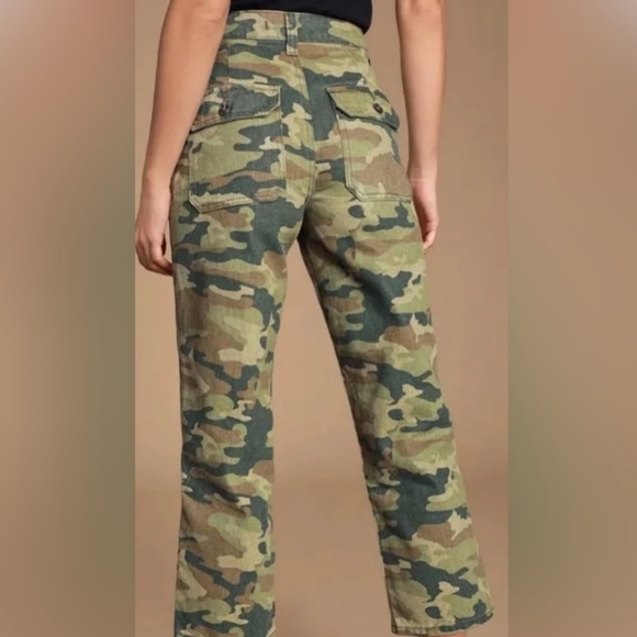 We The Free Denim - free people remy camo cropped pants